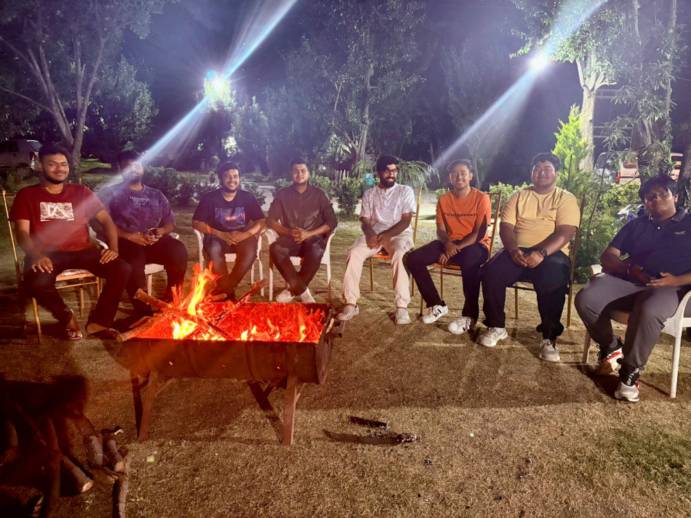 Group Bonfire